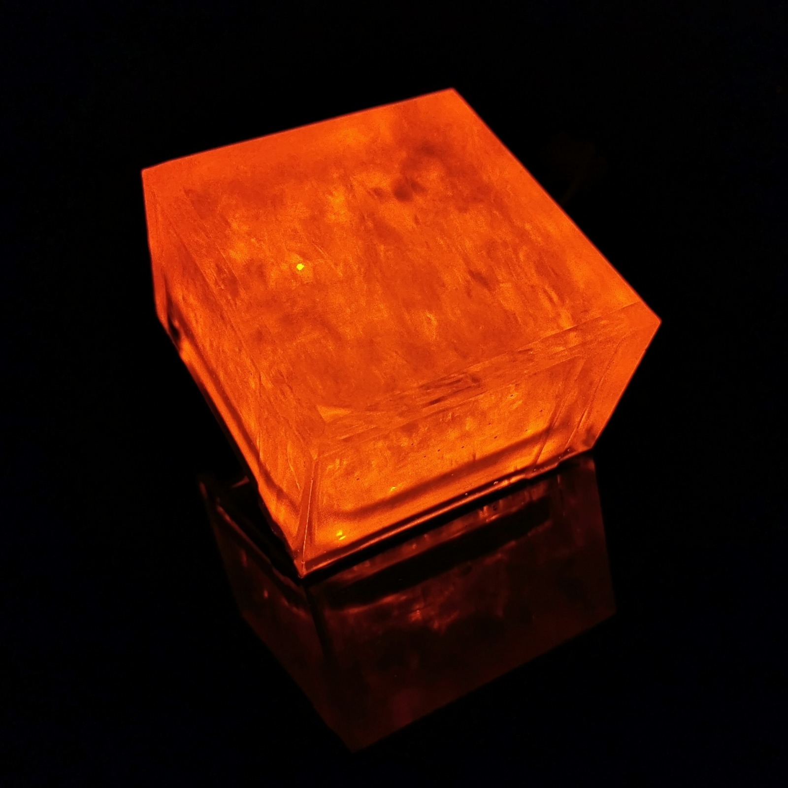 Квадратная LED брусчатка цвет красный